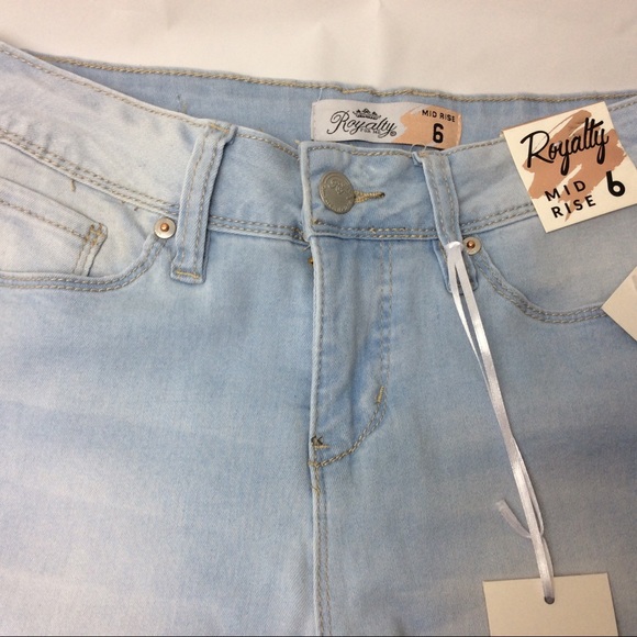 NWT Royalty For Me Size 6 Ankle Jeans Blue - Picture 3 of 8
